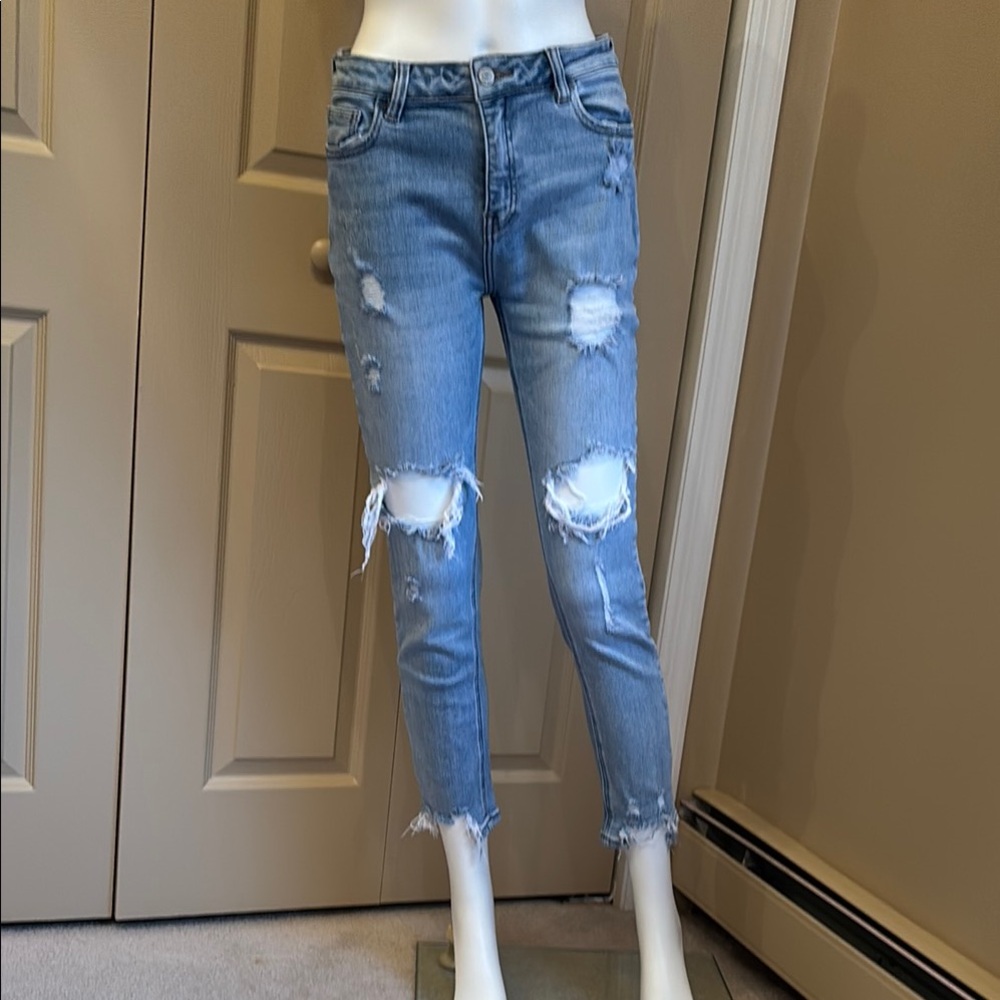 I & M BLACK LABEL distressed jeans